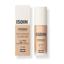 Cargar imagen en el visor de la galería, ISDIN Coverage SPF 50+| Base de Maquillaje Antiedad con Protección