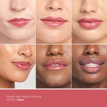 Cargar imagen en el visor de la galería, PEPTIDE LIP SHINE PLUM SPF 30