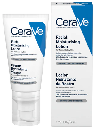 CERAVE LOCIÓN HIDRATANTE DE ROSTRO PM